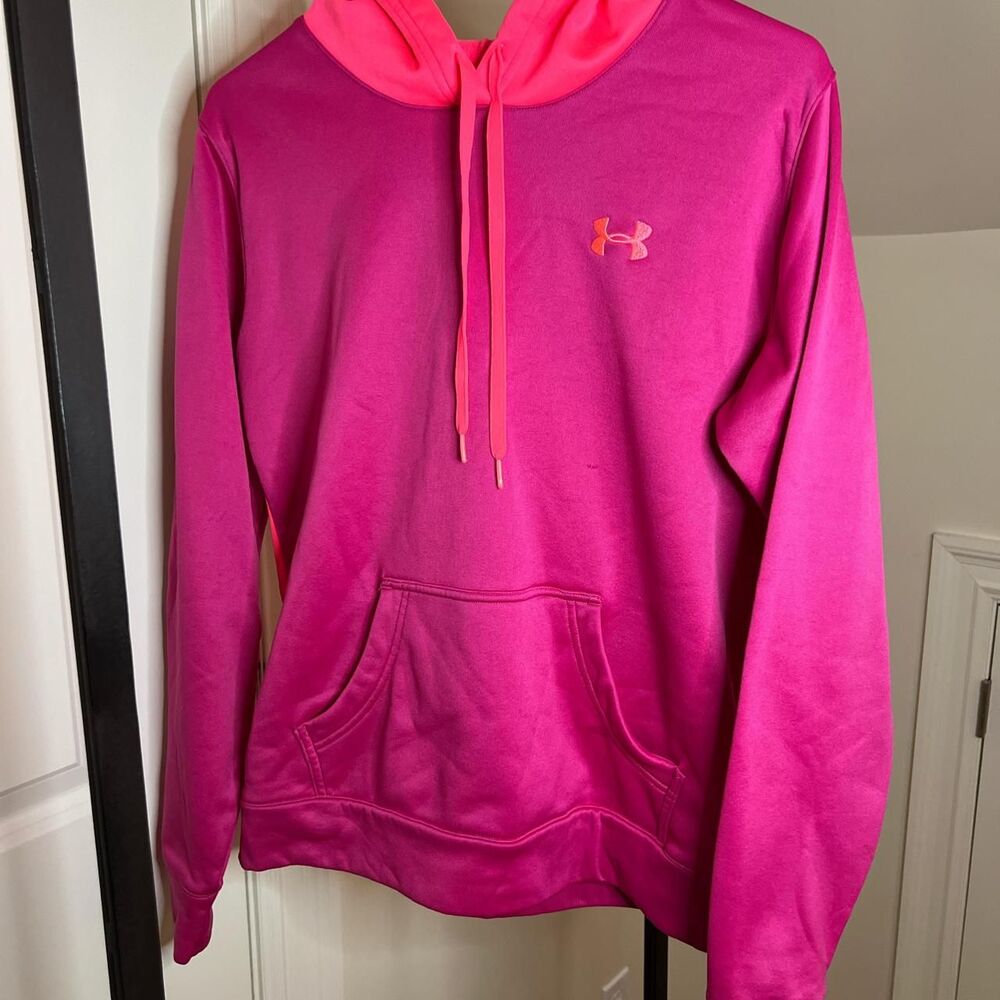 Under armour Women's Pink Fleece Lined Hoodie
